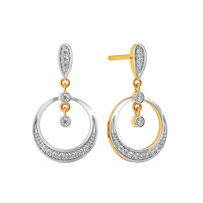 Heer Hangings Diamond Earrings