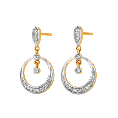 Heer Hangings Diamond Earrings