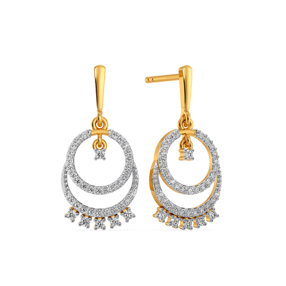 Noor Trail  Diamond Earrings