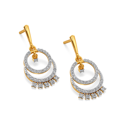 Noor Trail  Diamond Earrings