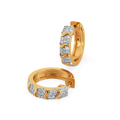 Kundalini Diamond Earrings