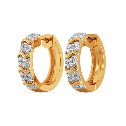 Kundalini Diamond Earrings