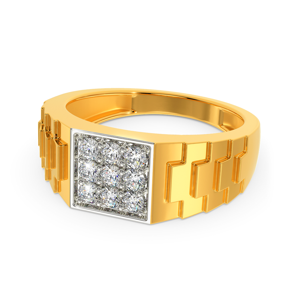 Trippy Cheer Diamond Rings For Men