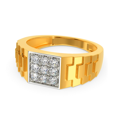 Trippy Cheer Diamond Rings For Men