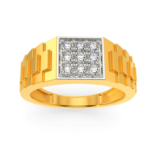 Trippy Cheer Diamond Rings For Men