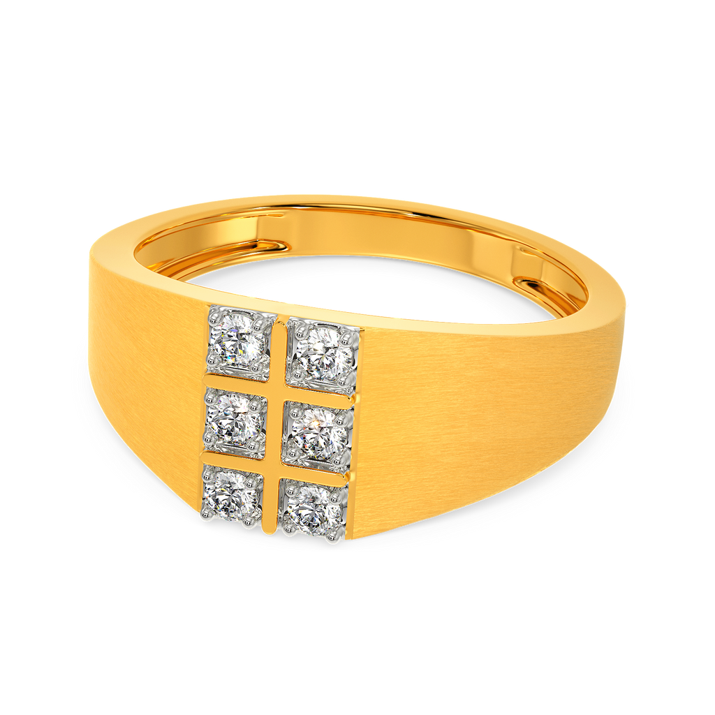 Sixth Dimension Diamond Rings For Men
