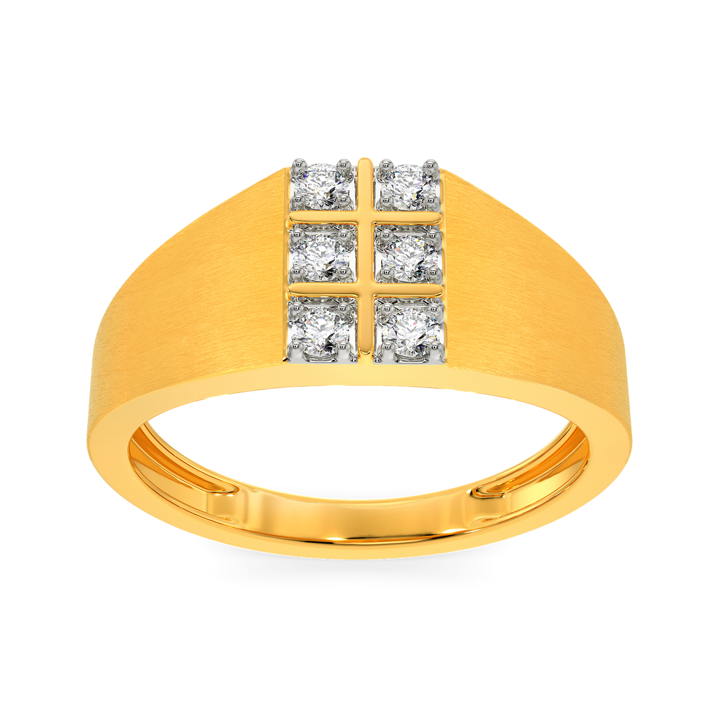 Sixth Dimension Diamond Rings For Men