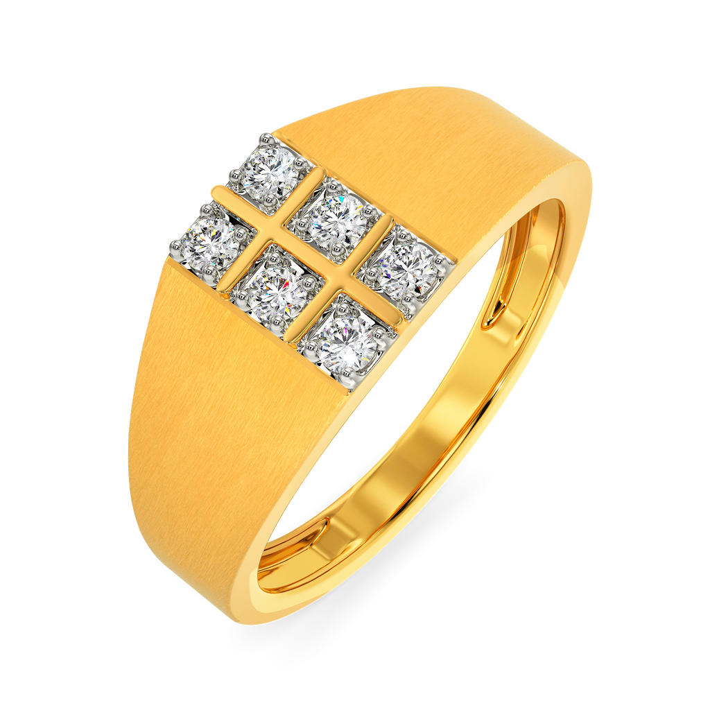 Sixth Dimension Diamond Rings For Men