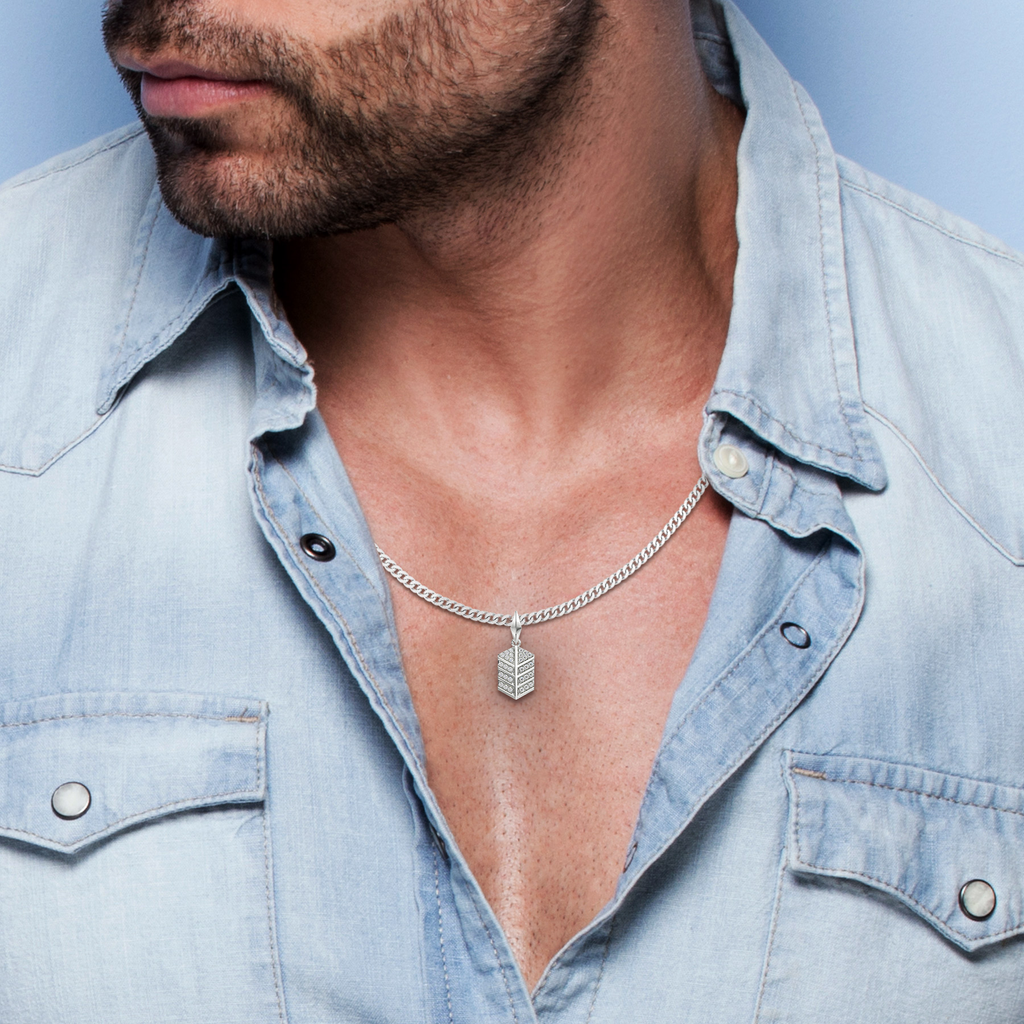 Born To Be Real Diamond Pendants For Men