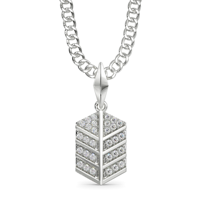 Born To Be Real Diamond Pendants For Men