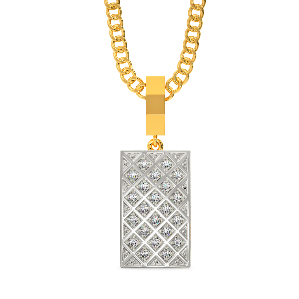 MENtioned Diamond Pendants For Men