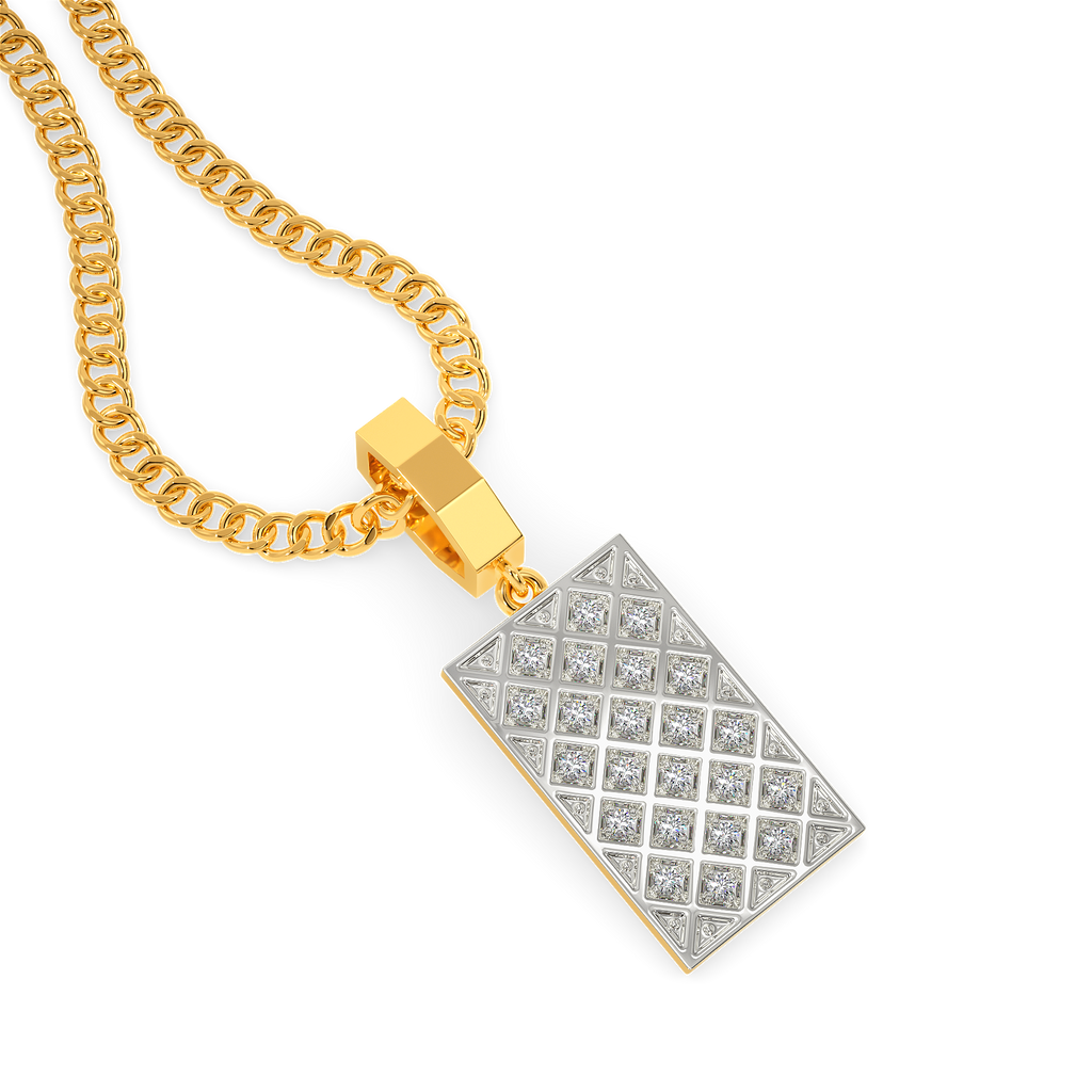 MENtioned Diamond Pendants For Men