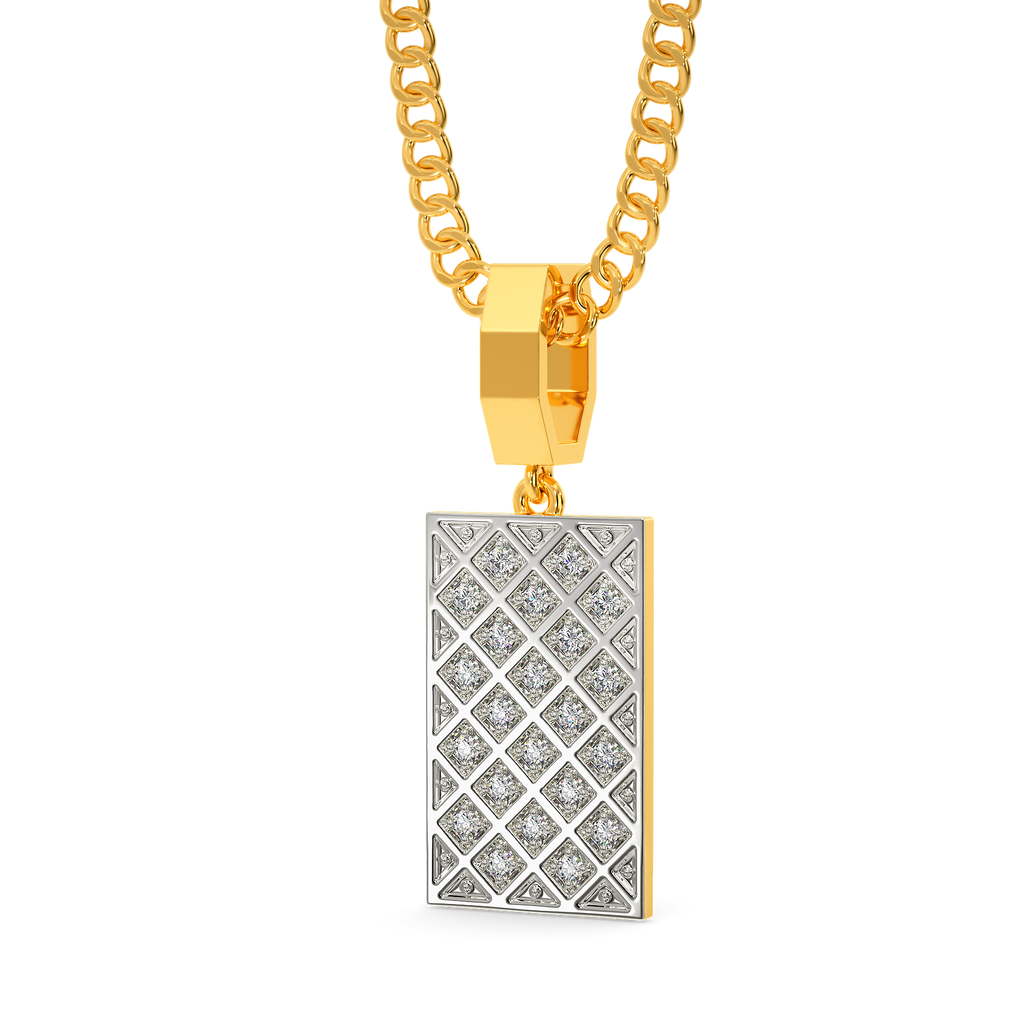 MENtioned Diamond Pendants For Men