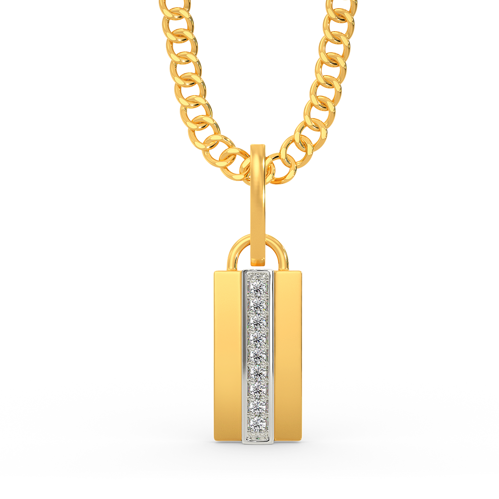 Mr Locke Diamond Pendants For Men