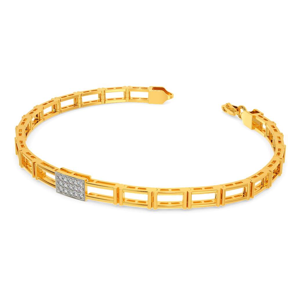 Leave A Trail Diamond Bracelets For Men