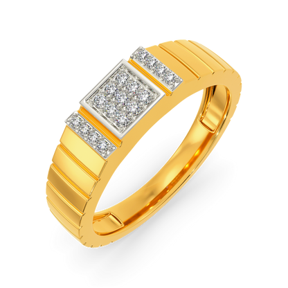 Iconic Square Diamond Rings For Men