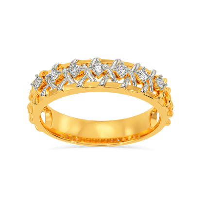 Entwined In Sparks Diamond Rings For Men