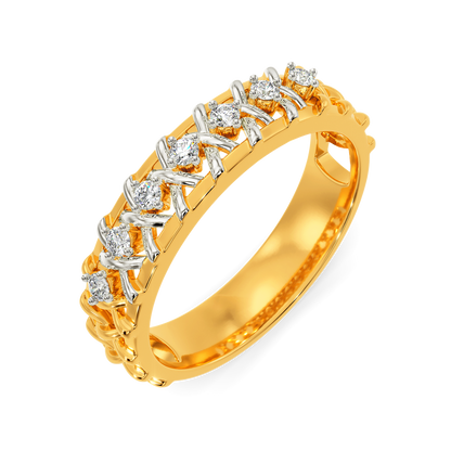 Entwined In Sparks Diamond Rings For Men