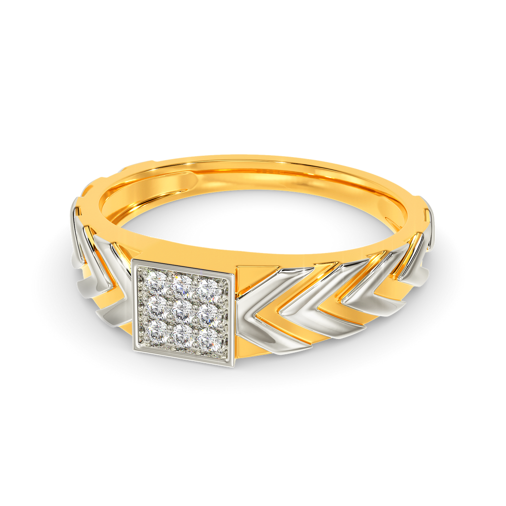 Like Wavin Diamond Rings For Men