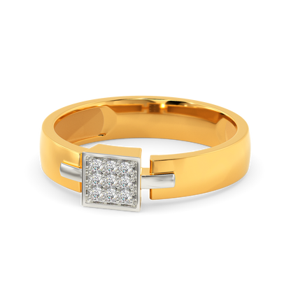Connected  Diamond Rings For Men
