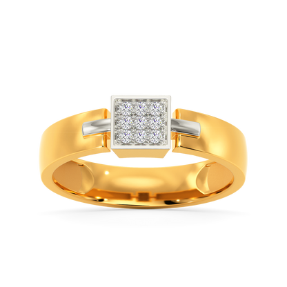 Connected  Diamond Rings For Men