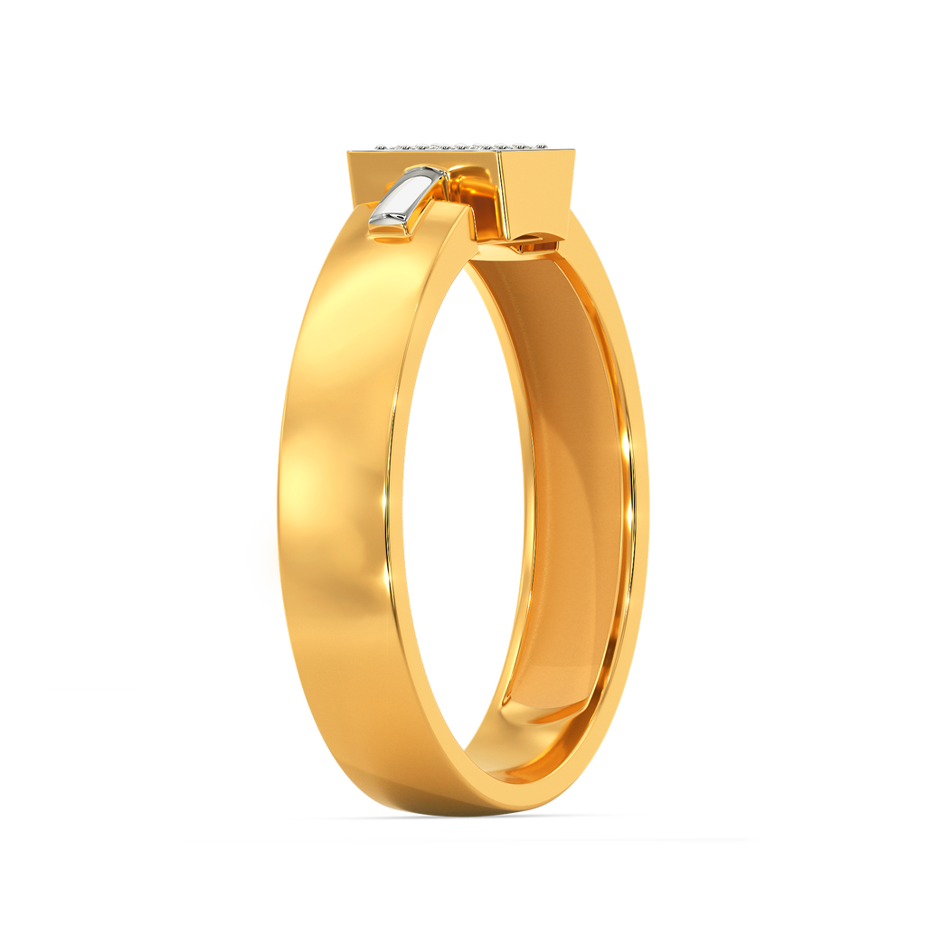 Connected  Diamond Rings For Men