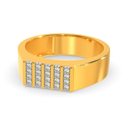 Alphaneer Diamond Rings For Men
