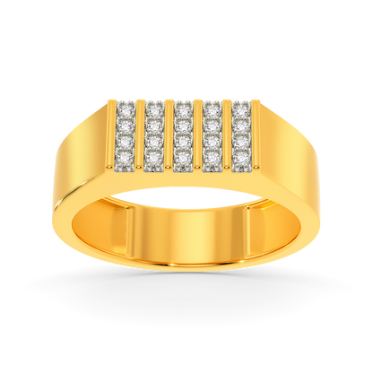 Alphaneer Diamond Rings For Men