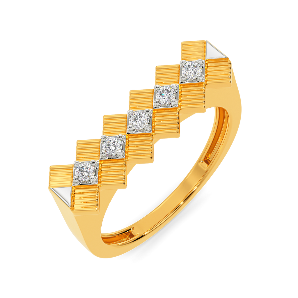 Step Up Diamond Rings For Men