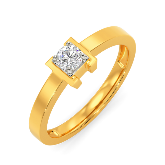 Vibe Squared Diamond Rings For Men