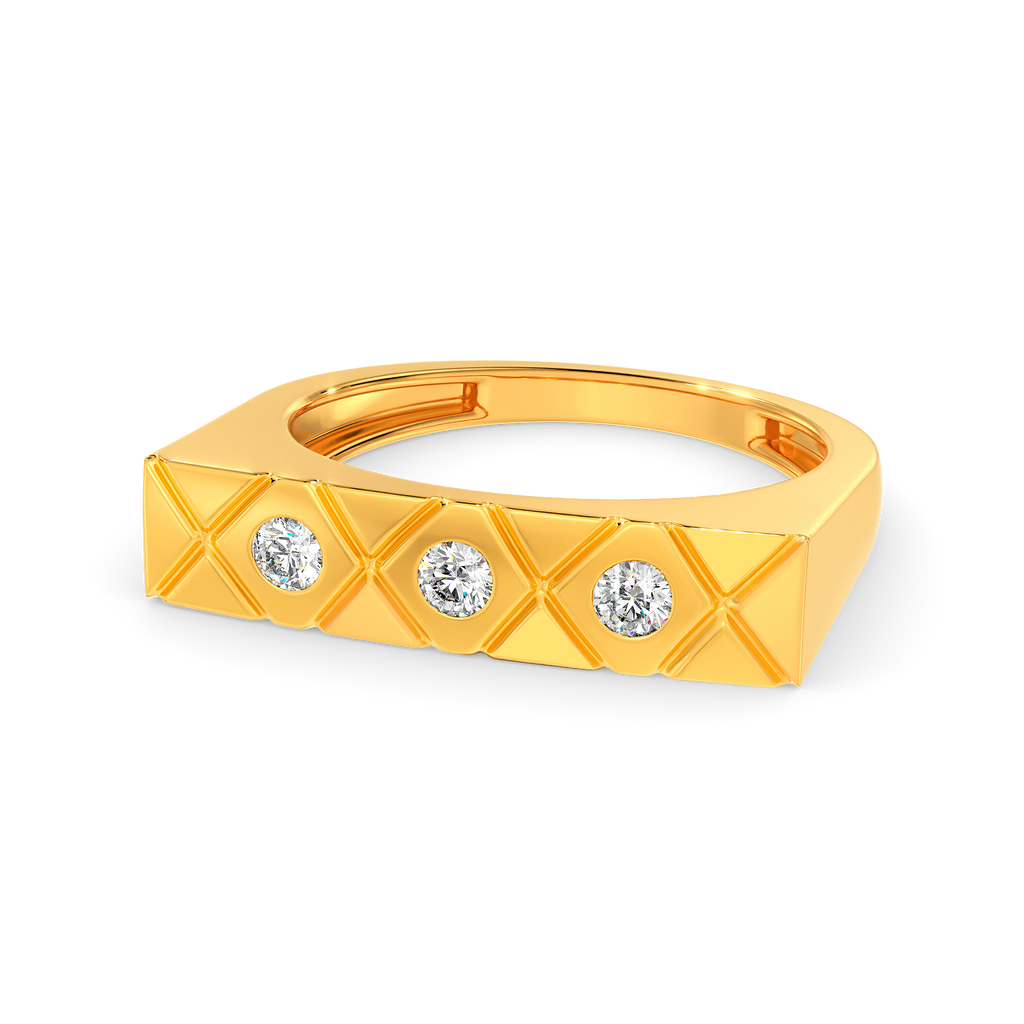 Three To Four Diamond Rings For Men