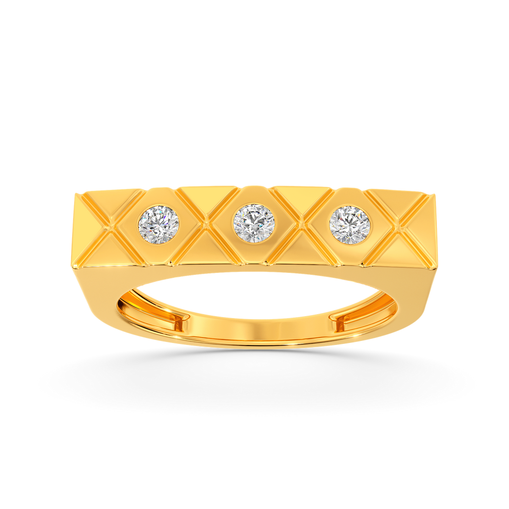 Three To Four Diamond Rings For Men