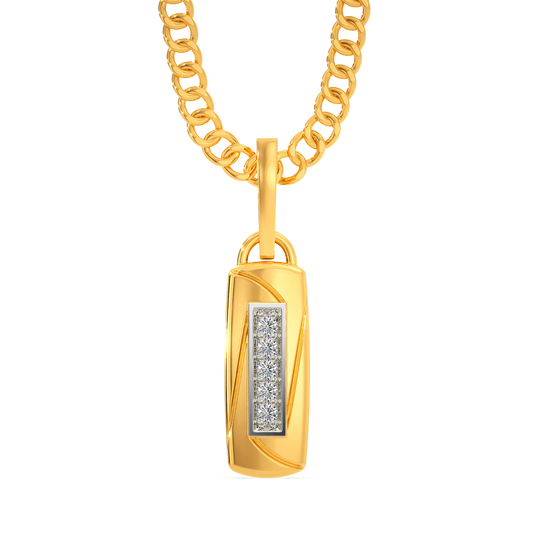 Lockin Diamond Pendants For Men