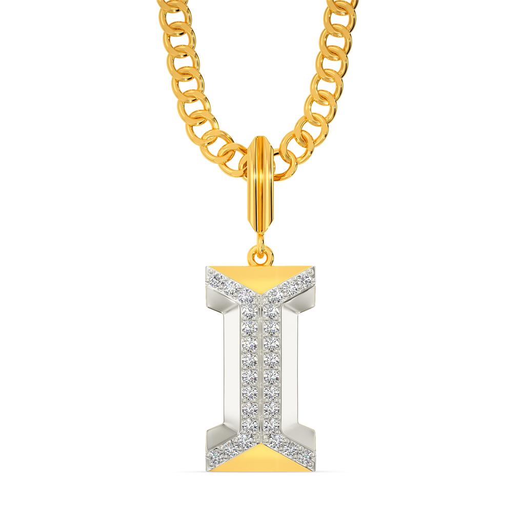 Very Edgy Diamond Pendants For Men
