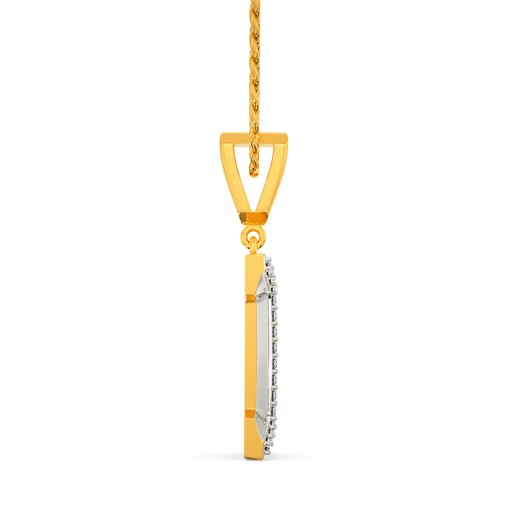 Very Edgy Diamond Pendants For Men