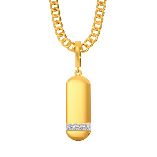 Kapsuled Diamond Pendants For Men