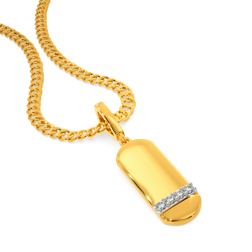 Kapsuled Diamond Pendants For Men