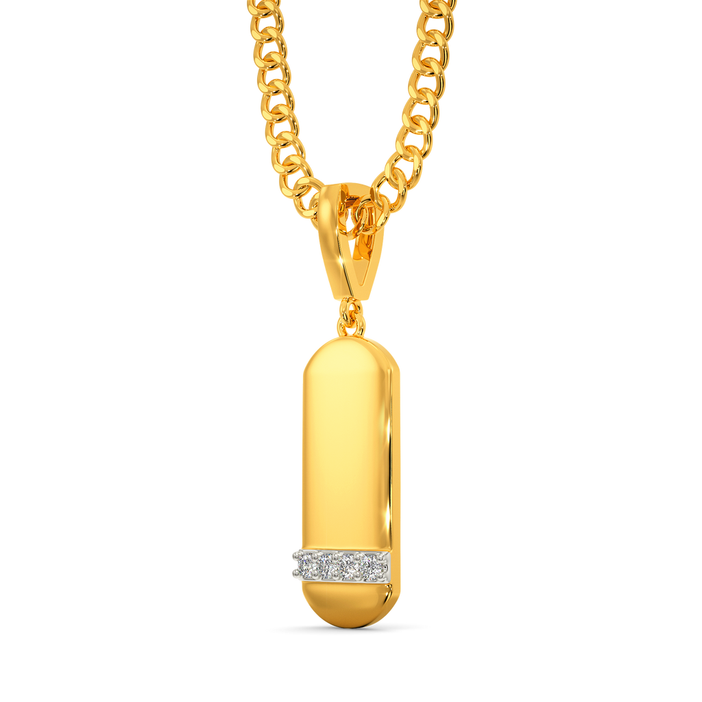 Kapsuled Diamond Pendants For Men