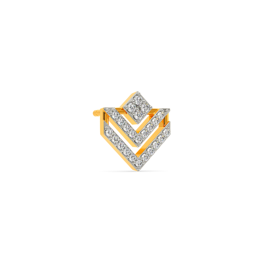 Urban Ease Diamond Earrings For Men