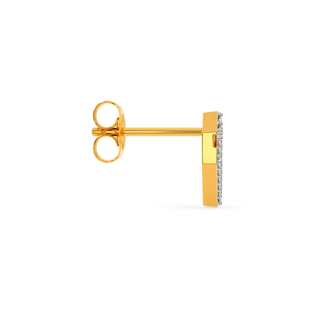 Urban Ease Diamond Earrings For Men