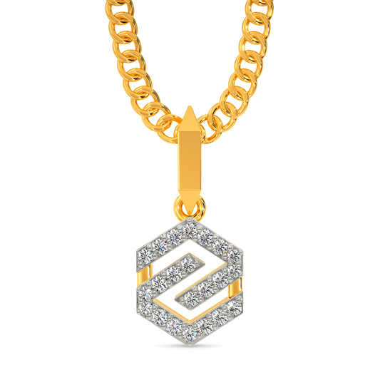 Nothing but Sporty Diamond Pendants For Men