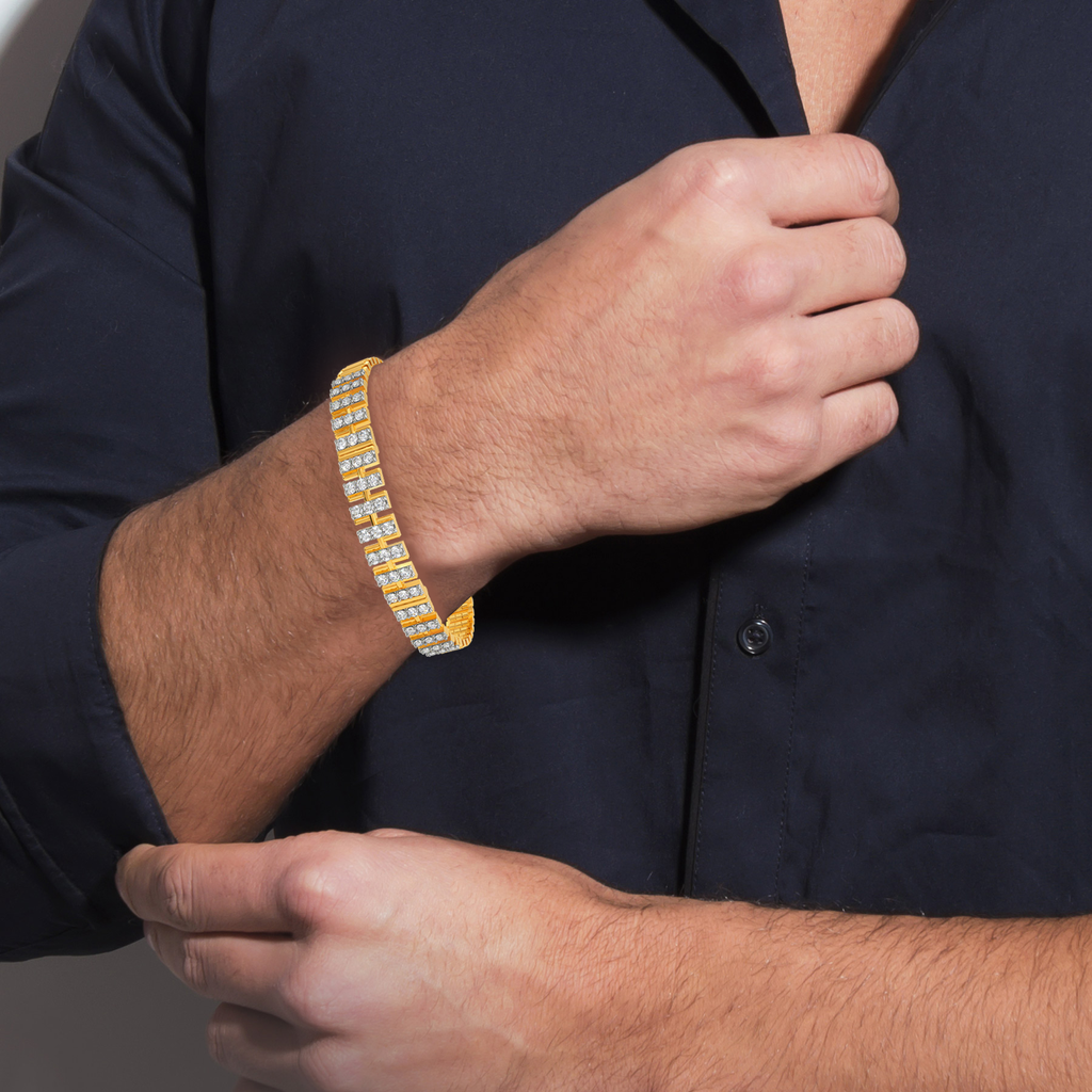 Summer of Tartans Diamond Bracelets For Men