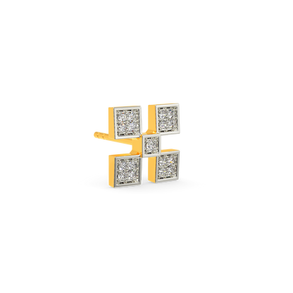 Fueled by Retro Diamond Earrings For Men