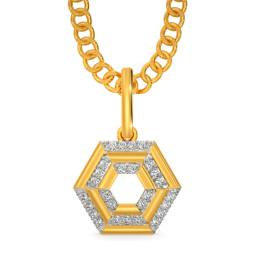 Perfect Tweed Diamond Pendants For Men