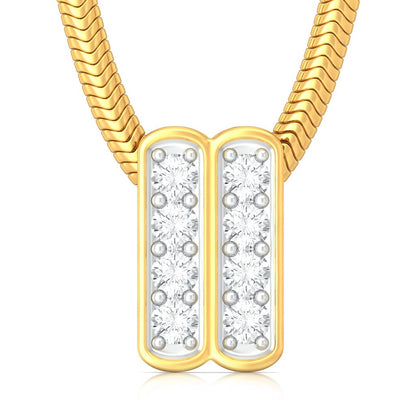 Spots and Stripes Diamond Pendants