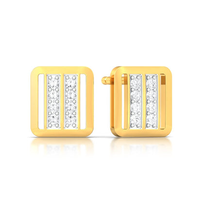 Dazzling Duet Diamond Earrings