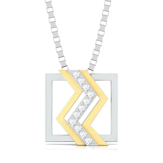 Tribal Chevrons Diamond Pendants