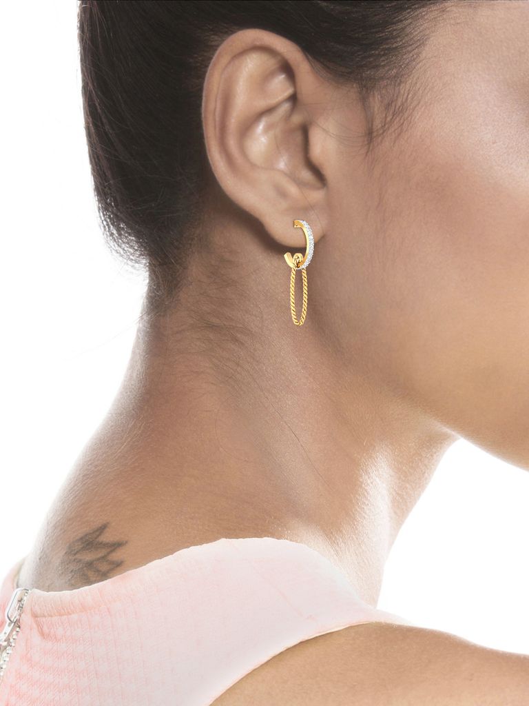 Ellipsia Diamond Earrings