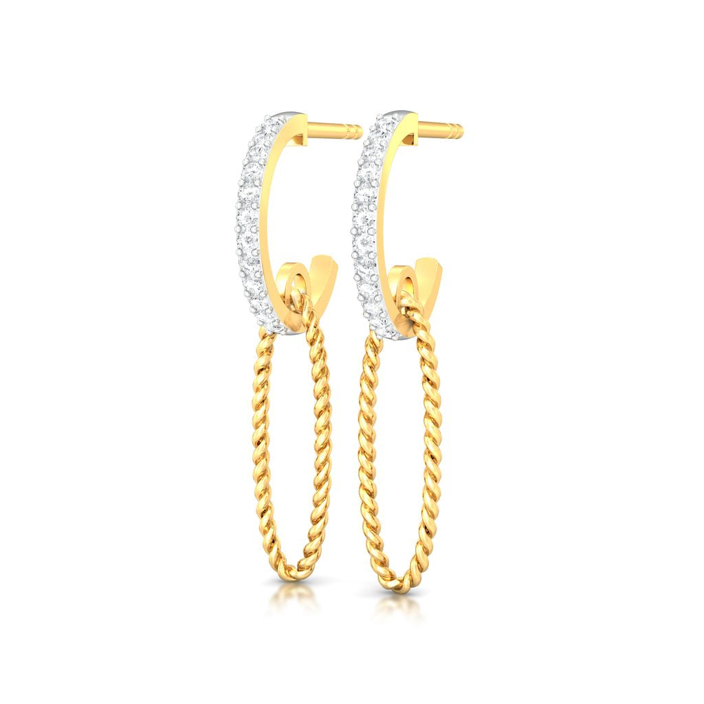 Ellipsia Diamond Earrings