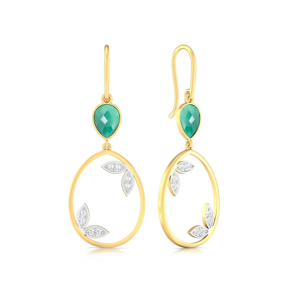 Forest Vibes Diamond Earrings